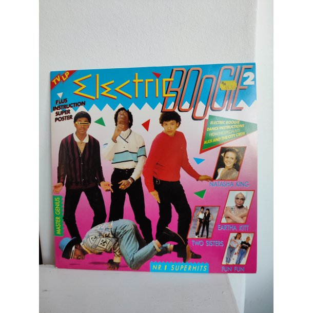 Electric Boogie LP m. legendarisk plakat med dansetrin