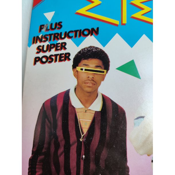 Electric Boogie LP m. legendarisk plakat med dansetrin