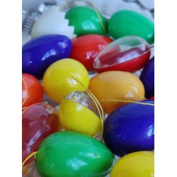 P�ske�g fra 1970'erne i plast