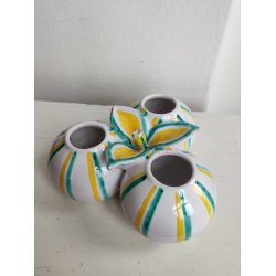 Tredelt kuglevase i keramik, Herne Danmark