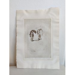 H�nder og ansigter, originaltryk 1969, svensk kunstner