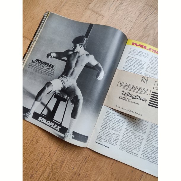 Rolling Stone Magazine august 1986: Boy George, Robert Downey Jr., Sarah Jessica Parker mfl.