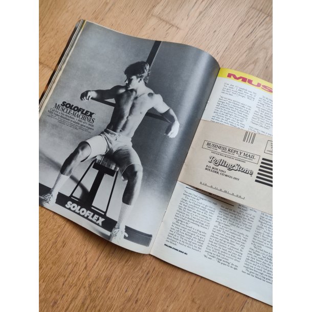 Rolling Stone Magazine august 1986: Boy George, Robert Downey Jr., Sarah Jessica Parker mfl.