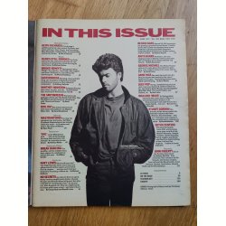 Rolling Stone Magazine november 1986: Huey Lewis, George Michael mfl