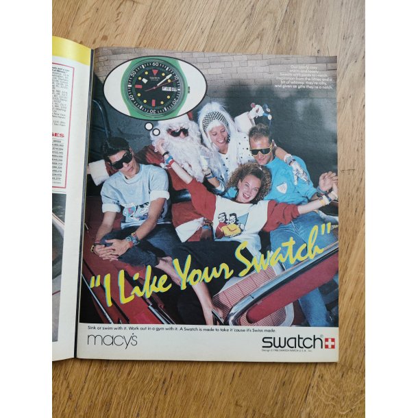 Rolling Stone Magazine november 1986: Huey Lewis, George Michael mfl