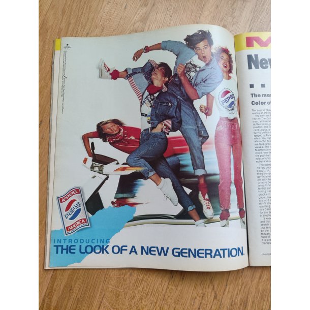 Rolling Stone Magazine november 1986: Huey Lewis, George Michael mfl