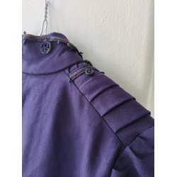 Antik lilla overdel/kjoleliv fra ca. 1890-1910