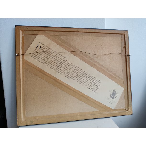 Lars M�ller: Kajutaks Fjeld i Godthaabs Fjord, 1863