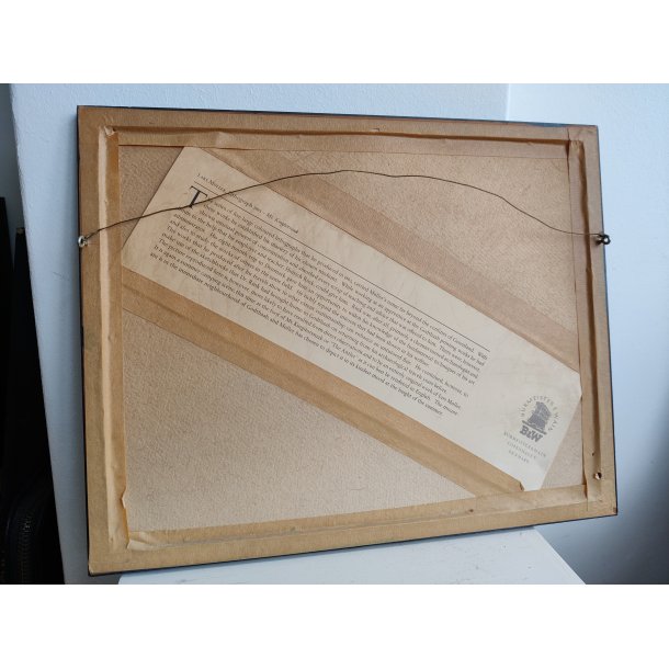 Lars M�ller: Hjortetakken seet fra Dalen ved Kobberfjorden Gr�nland, 1863