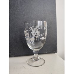 Fransk vinglas "Souvenir de la Fete"
