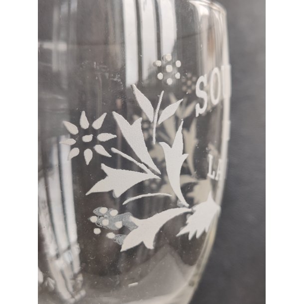 Fransk vinglas "Souvenir de la Fete"