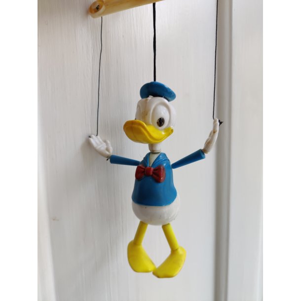 Vintage Anders And marionet, 1970erne