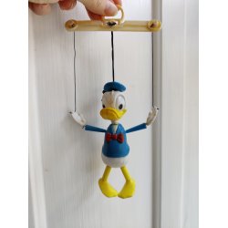 Vintage Anders And marionet, 1970erne