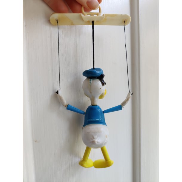 Vintage Anders And marionet, 1970erne