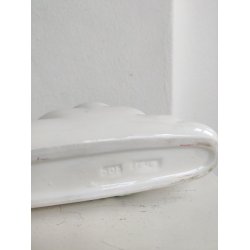 Sommerlig servietholder i italiensk fajance