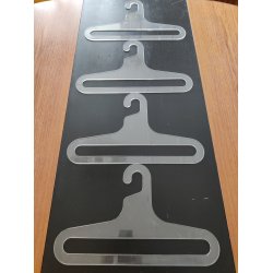 6 stk Ingo Maurer M Design transparente b�jler