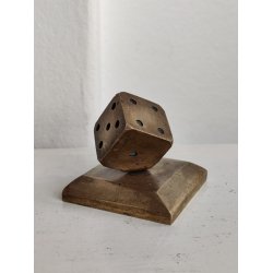 Massiv messing terning, brevv�gt