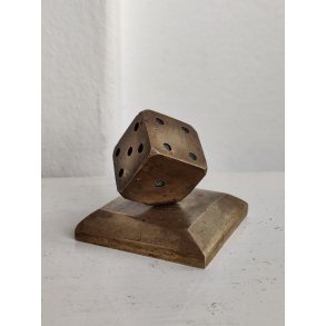 Massiv messing terning, brevv�gt