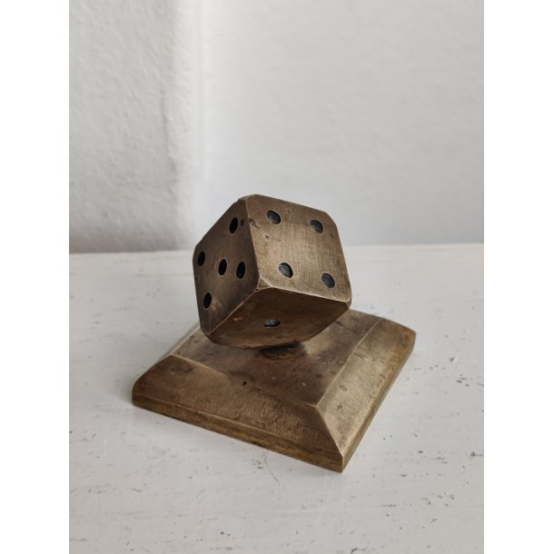 Massiv messing terning, brevv�gt