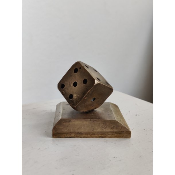 Massiv messing terning, brevv�gt