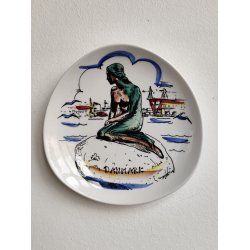 Trekantet platte med den lille havfrue: Danmark