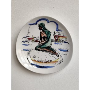 Trekantet platte med den lille havfrue: Danmark