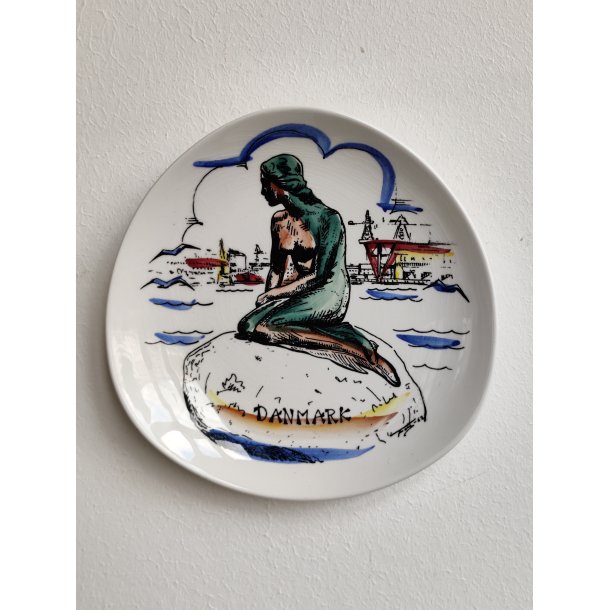 Trekantet platte med den lille havfrue: Danmark