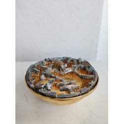 Modernistisk potpourrisk�l, 1960-1970, fors�lvet med tiger�je