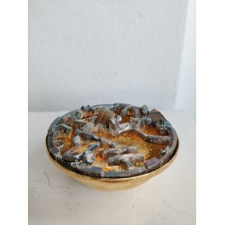 Modernistisk potpourrisk�l, 1960-1970, fors�lvet med tiger�je