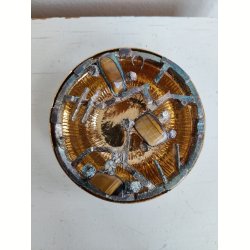 Modernistisk potpourrisk�l, 1960-1970, fors�lvet med tiger�je