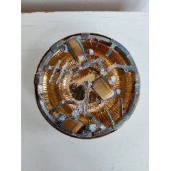 Modernistisk potpourrisk�l, 1960-1970, fors�lvet med tiger�je