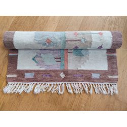 Gulvt�ppe i pastelfarver 150 x 65 cm