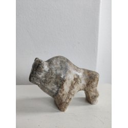 Stenfigur af moskus eller bison, Gr�nland/Canada/Sverige
