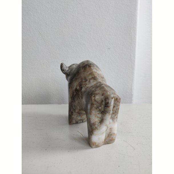 Stenfigur af moskus eller bison, Gr�nland/Canada/Sverige