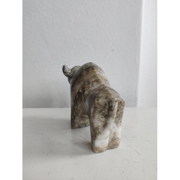 Stenfigur af moskus eller bison, Gr�nland/Canada/Sverige