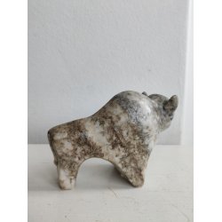 Stenfigur af moskus eller bison, Gr�nland/Canada/Sverige