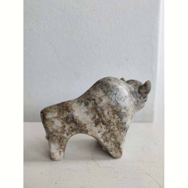 Stenfigur af moskus eller bison, Gr�nland/Canada/Sverige