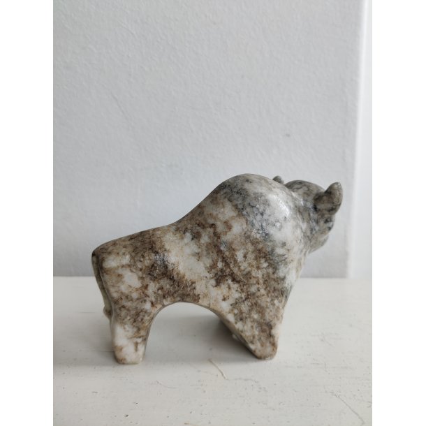 Stenfigur af moskus eller bison, Gr�nland/Canada/Sverige