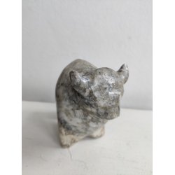 Stenfigur af moskus eller bison, Gr�nland/Canada/Sverige