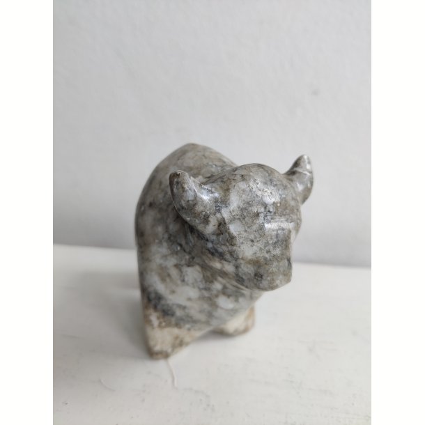 Stenfigur af moskus eller bison, Gr�nland/Canada/Sverige
