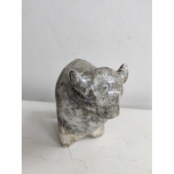 Stenfigur af moskus eller bison, Gr�nland/Canada/Sverige