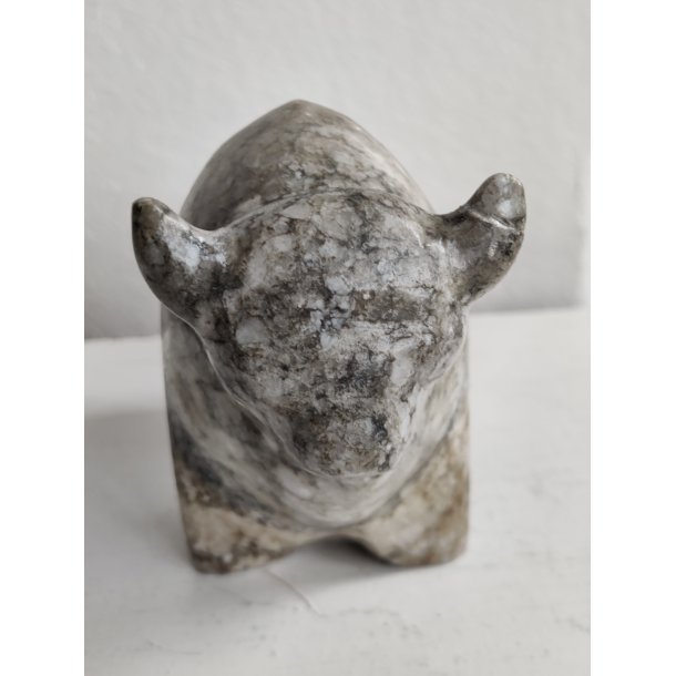 Stenfigur af moskus eller bison, Gr�nland/Canada/Sverige