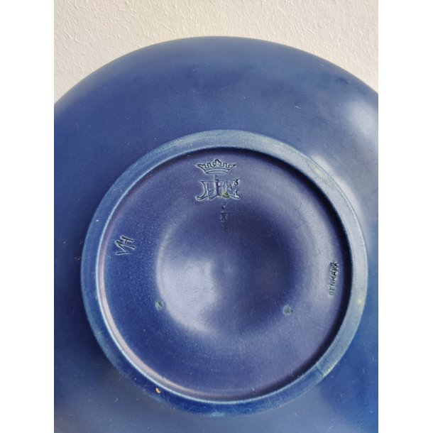 Stort, bl�t keramikfad med de 12 stjernetegn, Ipsens Enke