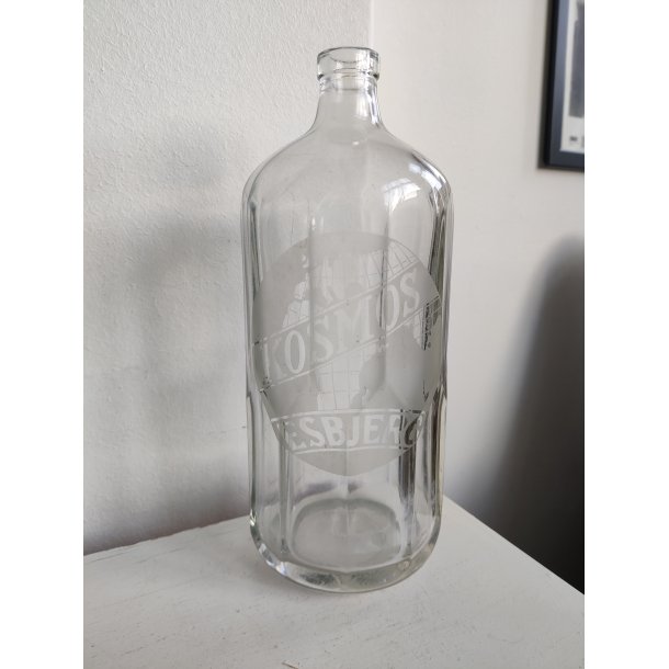 Stor gammel flaske Kosmos Esbjerg