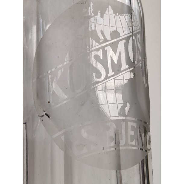 Stor gammel flaske Kosmos Esbjerg