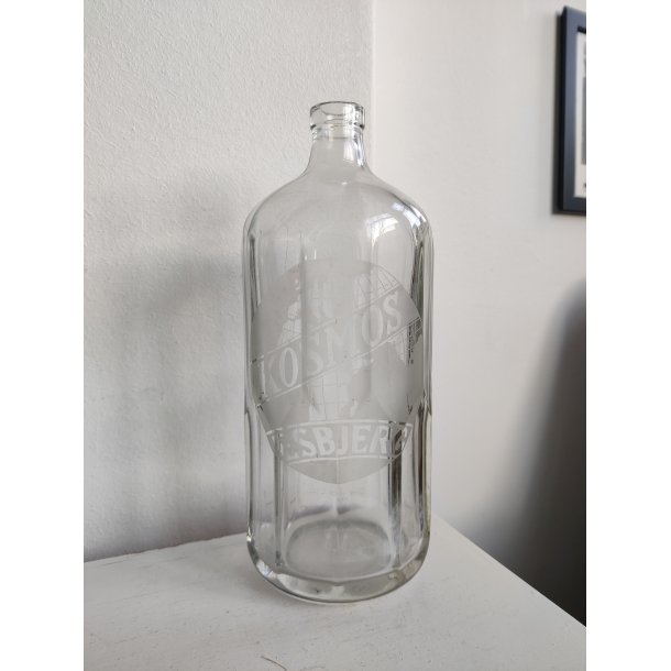 Stor gammel flaske Kosmos Esbjerg