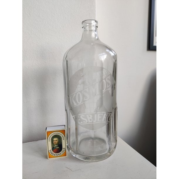 Stor gammel flaske Kosmos Esbjerg
