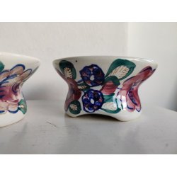 Smukke fajance lysestager til kronelys