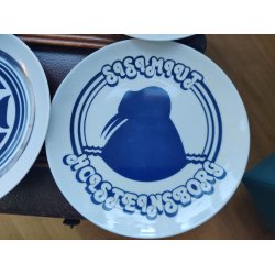 Tallerkener med gr�nlandske bynavne, 1980erne