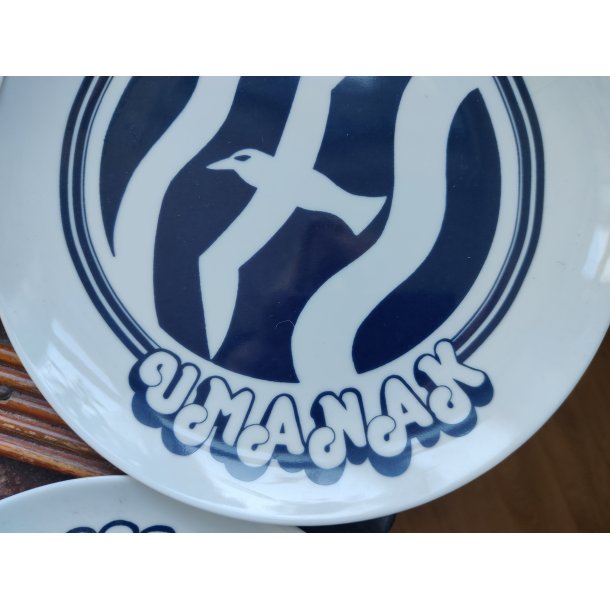 Tallerkener med gr�nlandske bynavne, 1980erne